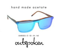OUTSPOKEN OA1812CS C1 Erkek Polarize Kilipsli Gözlük Çerçevesi