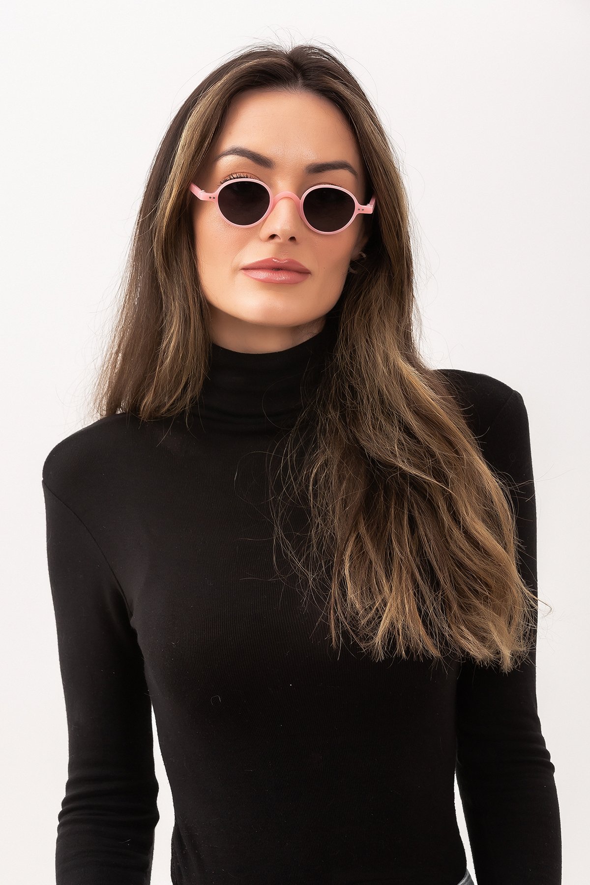 8030-Pembe-Füme cam-Mdl-ön