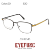 EYEFUNC 830 C50 OPTİK GÖZLÜK ÇERÇEVESİ - E