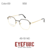 EYEFUNC 958 C69 OPTİK GÖZLÜK ÇERÇEVESİ - K