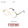 EYEFUNC 973 C69 OPTİK GÖZLÜK ÇERÇEVESİ - K