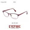 EYEFUNC 613 C90 OPTİK GÖZLÜK ÇERÇEVESİ - K
