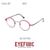 EYEFUNC 852 C36 OPTİK GÖZLÜK ÇERÇEVESİ - U