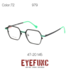 EYEFUNC 979 C72 OPTİK GÖZLÜK ÇERÇEVESİ - U