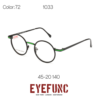 EYEFUNC 1033 C72 OPTİK GÖZLÜK ÇERÇEVESİ - U